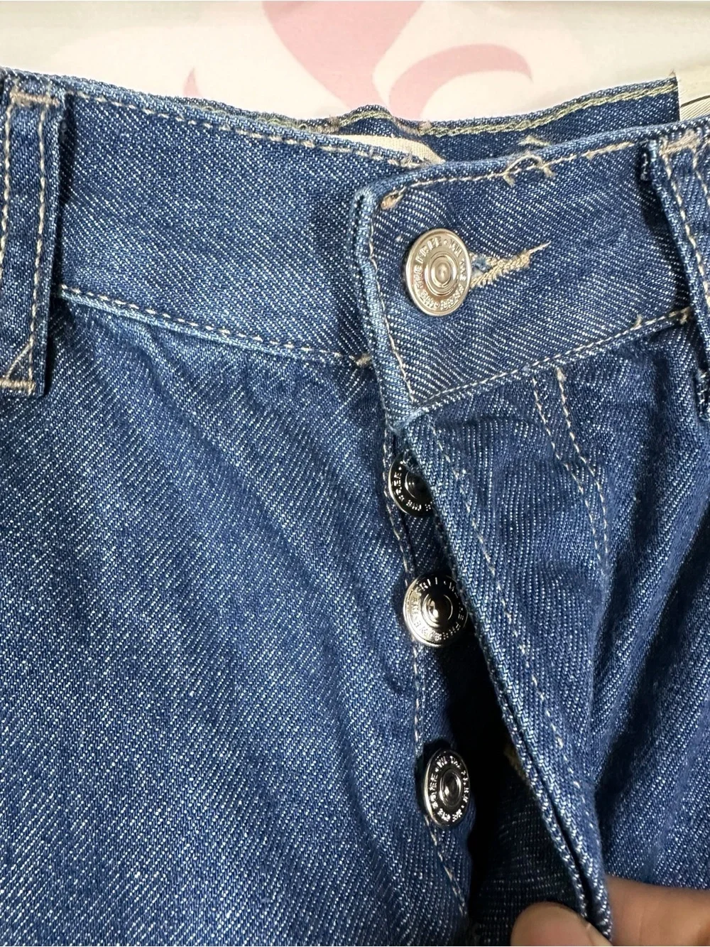 NEW Free People We The Free Montana Dark Rinse Blue Denim Jean Long Shorts 29